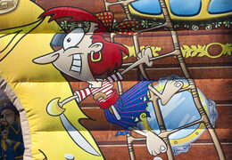 Commandez le toboggan XL du monde des pirates avec des obstacles 3D pour les enfants. Achetez des toboggans gonflables maintenant en ligne chez JB Gonflables France