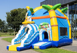 Achetez un château gonflable maxifun gonflable avec toit sur le thème de la plage pour enfants chez JB Gonflables France. Commandez des châteaux gonflables en ligne chez JB Gonflables France