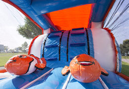 Achetez un parcours d'obstacles gonflable Seaworld de 8 m avec des objets 3D pour les enfants. Commandez des parcours d'obstacles gonflables maintenant en ligne chez JB Gonflables France