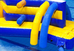 Achetez Zig Zag Zee parcours d'obstacles double gonflable pour petits et grands. Commandez des parcours d'obstacles pour piscines gonflables maintenant en ligne chez JB Gonflables France