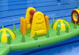 Achetez piscine gonflable courir crocodile 12 mètres avec des objets d'obstacles stimulants pour petits et grands. Commandez des parcours d'obstacles gonflables en ligne maintenant chez JB Gonflables France