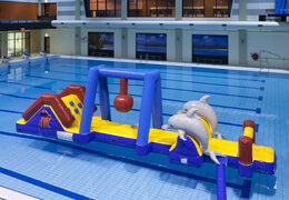 Commandez une course à obstacles aquatique avec des dauphins en 3D et des imprimés sympas pour petits et grands. Achetez des parcours d'obstacles gonflables en ligne maintenant chez JB Gonflables France