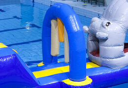 Commandez une course d'hippopotame avec des objets amusants pour petits et grands. Achetez des parcours d'obstacles gonflables en ligne maintenant chez JB Gonflables France