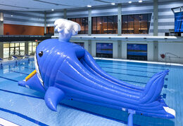 Course d'obstacles spectaculaire sur le thème des baleines avec des objets d'obstacles stimulants pour petits et grands. Achetez des jeux de piscine gonflables maintenant en ligne chez JB Gonflables France