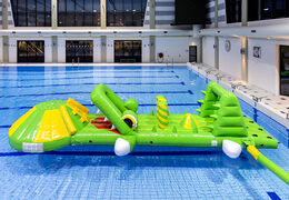 Procurez-vous un toboggan gonflable sur le thème du crocodile pour petits et grands. Commandez des jeux de piscine gonflables maintenant en ligne chez JB Gonflables France
