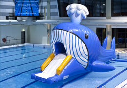 Achetez Obstacle Run hermétique sur le thème des baleines avec des objets d'obstacle difficiles pour les enfants. Commandez des parcours d'obstacles gonflables en ligne maintenant chez JB Gonflables France