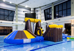 Achetez une île de jeu de pirate gonflable hermétique avec une vigne, une tour d'escalade, un toboggan rond et des obstacles pour petits et grands. Commandez des jeux de piscine gonflables maintenant en ligne chez JB Gonflables France