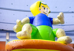 Commandez une île de jeu gonflable hermétique sur le thème du surfeur avec une vigne, une tour d'escalade, un toboggan rond et des obstacles pour petits et grands. Achetez des jeux de piscine gonflables maintenant en ligne chez JB Gonflables France