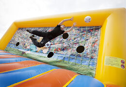 Achetez un but de football avec un lit gonflable pour petits et grands. Commandez un but de football gonflable avec lit maintenant en ligne chez JB Gonflables France