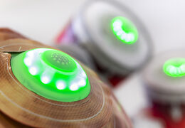 Batterie gonflable avec système de jeu interactif