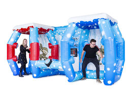 Commandez le jeu interactif gonflable Ninja Snow