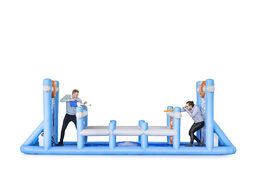 Procurez-vous des IPS Water Wars gonflables avec des canons à eau pour petits et grands. Commandez des attractions aquatiques gonflables maintenant en ligne chez JB Gonflables France