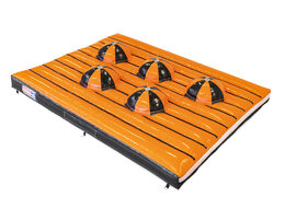 Commandez le cours d'assaut Giga dans la plate-forme Ball Hopper pour les enfants. Achetez des parcours d'obstacles gonflables en ligne maintenant chez JB Gonflables France