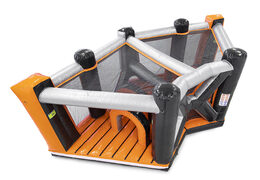 Méga parcours du combattant gonflable giga modulaire de 40 pièces pour enfants. Commandez des parcours d'obstacles gonflables en ligne maintenant chez JB Gonflables France