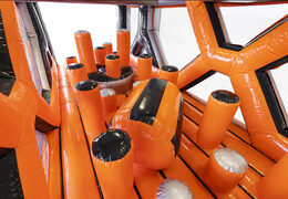 Commandez un parcours d'obstacles gonflable modulaire géant Pillar Dodger de 40 pièces pour les enfants. Achetez des parcours d'obstacles gonflables en ligne maintenant chez JB Gonflables France