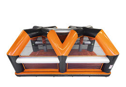 Parcours du combattant gonflable Mega Edge Walker de 40 pièces pour les enfants. Achetez des parcours d'obstacles gonflables en ligne maintenant chez JB Gonflables France