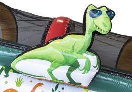 Achetez un toboggan gonflable dinopark personnalisé pour petits et grands. Commandez la piste de roulement gonflable maintenant en ligne chez JB Gonflables France