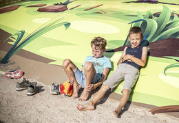 Airmountain personnalisé sur le thème des contes de fées pour les enfants à vendre. Commandez des airmountains personnalisés chez JB Gonflables France