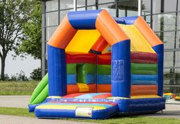 Château gonflable midi multifun avec toit pour enfant à vendre en thème standard. Achetez des châteaux gonflables en ligne chez JB Gonflables France