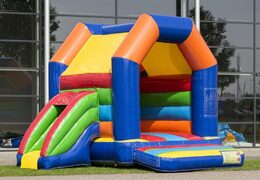 Achetez un château gonflable midi multifun gonflable avec toit pour enfants à usage commercial dans le thème standard chez JB Gonflables France