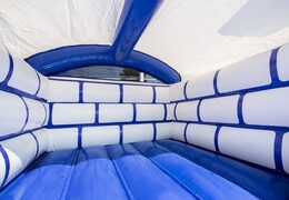 Château gonflable pour enfants sur le thème du mini-château à toit à vendre. Achetez des châteaux gonflables en ligne chez JB Gonflables France