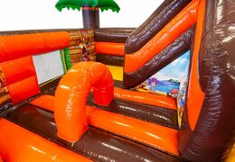 Commandez le super châteaux gonflables multifonctionnel de pirate Funcity pour les enfants. Achetez des château gonflable géant en ligne chez JB Gonflables France