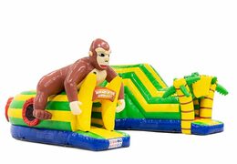 Tunnel rampant playzone gonflable Gorilla avec obstacles, piste d'escalade et piste de glisse pour les enfants. Achetez des playzone gonflables en ligne chez JB Gonflables France