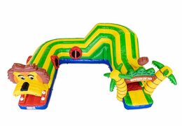 Achetez playzone gonflable sur le thème du lion pour les enfants. Commandez des playzone gonflables en ligne chez JB Gonflables France