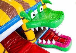 Achetez un château gonflable XXL multijoueur d'intérieur avec un toboggan et des objets 3D pour les enfants. Commandez des super châteaux gonflables en ligne chez JB Gonflables France