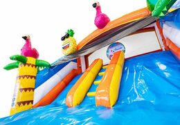 Achetez un château gonflable multijoueur gonflable sur le thème flamant rose avec ou sans baignoire pour enfants chez JB Gonflables France. Commandez des châteaux gonflables en ligne chez JB Gonflables France