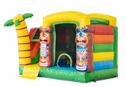 Commandez un château gonflable multifonctionnel mini splash Hawaii chez JB Gonflables France. Achetez des châteaux gonflables en ligne chez JB Gonflables France