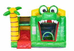 Commandez un château gonflable en crocodile multifonctionnel avec des baignoires connectables chez JB Gonflables France. Achetez des châteaux gonflables en ligne chez JB Gonflables France