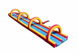 Achetez le parfait toboggan gonflable double toboggan 20m pour les enfants. Commandez maintenant des toboggans gonflables en ligne chez JB Gonflables France