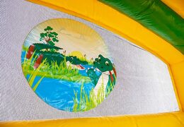 Commandez un château gonflable multijoueur gonflable couvert sur le thème du crocodile pour les enfants chez JB Gonflables France. Achetez des châteaux gonflables en ligne chez JB Gonflables France
