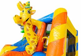 Achetez un mini château gonflable multijoueur sur le thème de la fête avec toboggan pour les enfants. Achetez des petit château gonflable avec toboggan chez JB Gonflables France