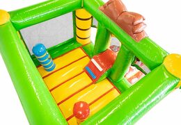 Achetez un mini château lion gonflable avec toboggan pour enfants chez JB Inflatables. Mini multiplay à vendre chez JB Gonflables France