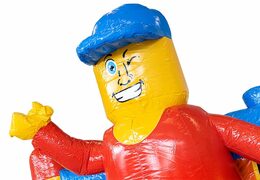 Mini château gonflable sur le thème des superblocs avec toboggan en vente chez JB Inflatables. Achetez des petit château gonflable avec toboggan pour enfants chez JB Gonflables France