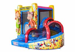 Commandez un mini château gonflable avec toboggan party pour les enfants. Achetez des mini multiplay en ligne chez JB Gonflables France