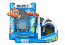 Mini château gonflable multijoueur dans le thème nemo pour les enfants. Commandez des mini château gonflable en ligne chez JB Gonflables France