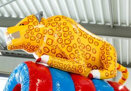 Achetez un châteaux gonflables multiplay sur le thème du safari Amazon avec un toboggan pour les enfants. Commandez des toboggan châteaux gonflables en ligne chez JB Gonflables France