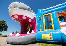 Commandez un châteaux gonflables multiplay de requin moyen avec toboggan pour enfants. Achetez destoboggan châteaux gonflables en ligne chez JB Gonflables France