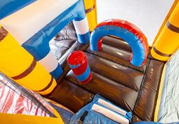 Achetez un mini château gonflable pirate multijoueur avec un toboggan pour enfants. Commandez des petit château gonflable avec toboggan en ligne chez JB Gonflables France