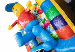 Châteaux gonflables multiplay Lego avec un toboggan, des objets amusants sur la surface de saut et des objets 3D accrocheurs à acheter pour les enfants. Commandez des toboggan châteaux gonflables en ligne chez JB Gonflables France