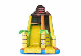 Achetez un toboggan gonflable sur le thème des gorilles avec des objets 3D pour les enfants. Commandez des toboggans gonflables maintenant en ligne chez JB Gonflables France
