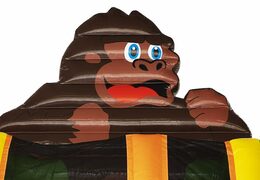 Achetez un toboggan gonflable spectaculaire sur le thème des gorilles avec des objets 3D pour les enfants. Commandez des toboggans gonflables maintenant en ligne chez JB Gonflables France