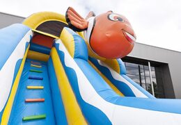 Commandez le toboggan clownfish multiplay et le bain pour les enfants pour les enfants. Achetez des toboggans gonflables maintenant en ligne chez JB Gonflables France