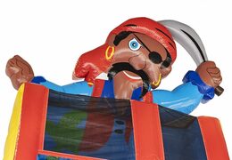 Obtenez votre toboggan pirate gonflable avec des couleurs gaies, des objets 3D et des impressions amusantes sur la paroi latérale pour les enfants. Commandez des toboggans gonflables maintenant en ligne chez JB Gonflables France
