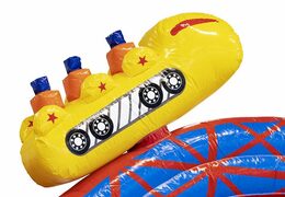 Achetez un parcours d'obstacles modulaire de 13,5 m sur le thème des montagnes russes avec des objets 3D assortis pour les enfants. Commandez des parcours d'obstacles gonflables maintenant en ligne chez JB Gonflables France