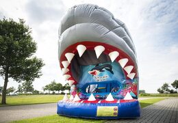 Commandez un parcours d'obstacles de requin gonflable de 8 mètres de long pour les enfants. Achetez des parcours d'obstacles gonflables en ligne maintenant chez JB Gonflables France