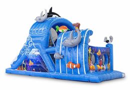 Commandez un parcours d'obstacles gonflable mini seaworld 9m pour les enfants. Achetez des parcours d'obstacles gonflables en ligne maintenant chez JB Gonflables France